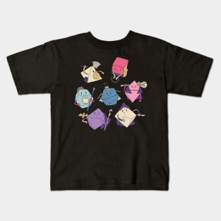 Dice Adventuring Party Kids T-Shirt